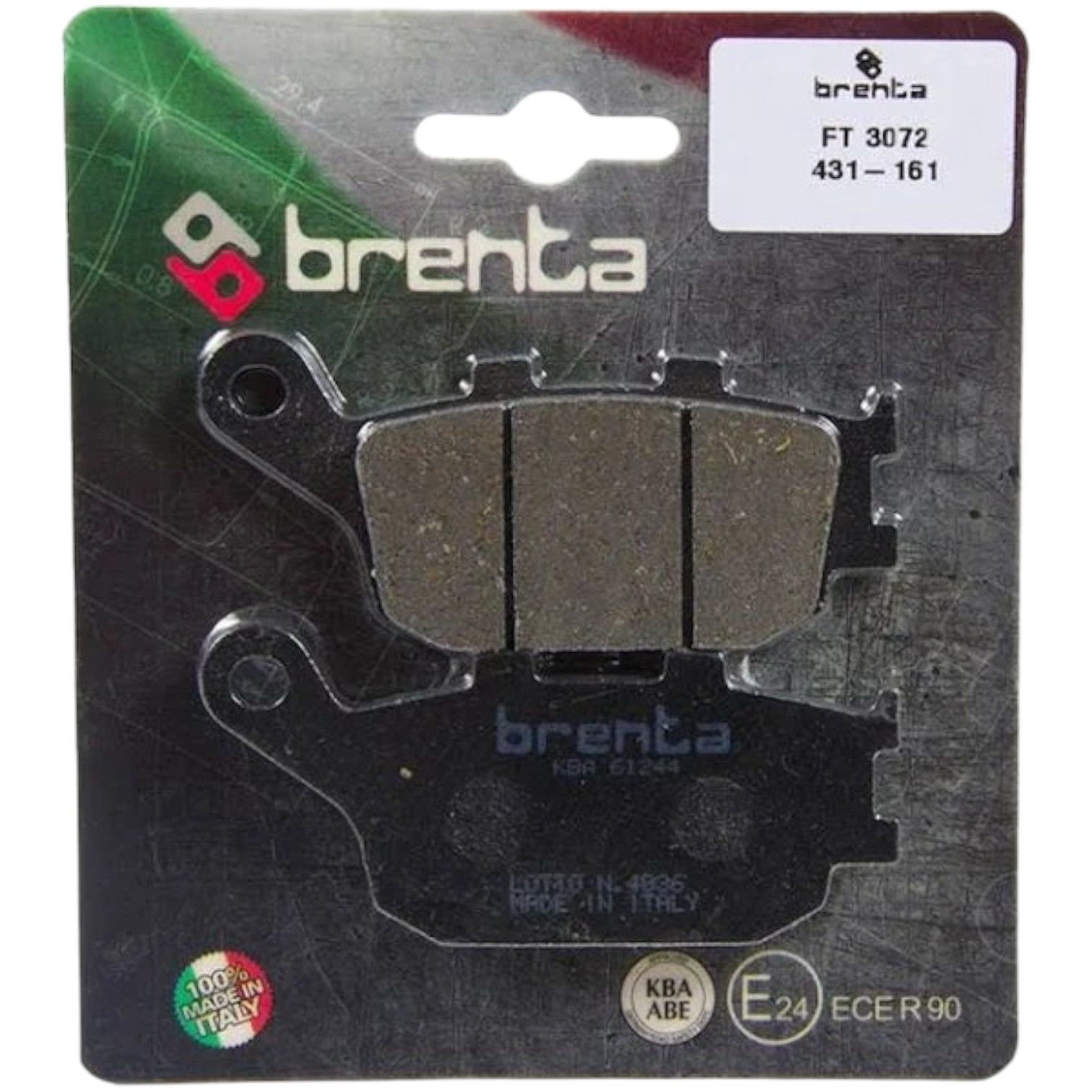 Mt-07 Brenta Arka Fren Balatası